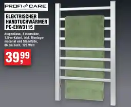 Handelshof PROFI CARE ELEKTRISCHER HANDTUCHWÄRMER Angebot