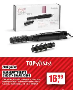 Handelshof BaByliss WARMLUFTBÜRSTE SMOOTH SHAPE AS86E Angebot