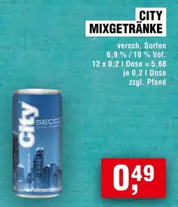 Handelshof City Mixgetränke Angebot
