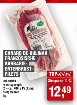 Handelshof CANARD DE KULINAR FRANZÖSISCHE BARBARIE-ENTENBRUST-FILETS Angebot