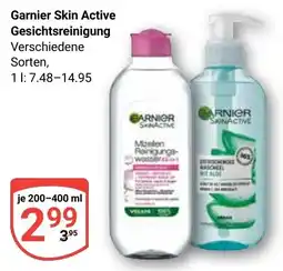 Globus Garnier Skin Active Gesichtsreinigung Angebot