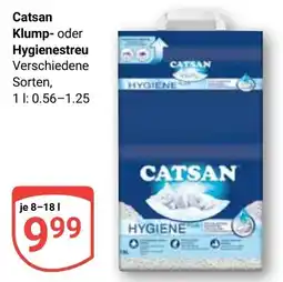 Globus Catsan Klump- oder Hygienestreue Angebot