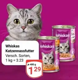 Globus Whiskas Katzen Nassfutter Angebot