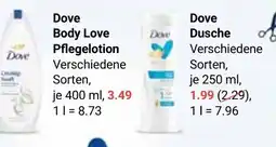 Globus Dove Body Love Pflegelotion Angebot