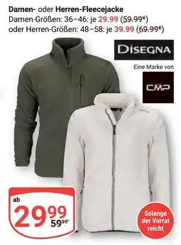 Globus Damen- oder Herren-Fleecejacke Disegna Angebot