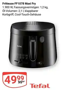 Globus Fritteuse FF1078 Maxi Fry Tefal Angebot