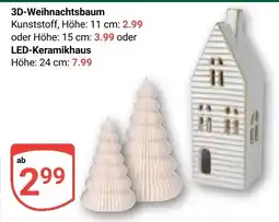 Globus 3D-Weihnachtsbaum Angebot