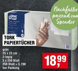 Handelshof TORK PAPIERTÜCHER Angebot