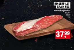 Handelshof RINDERFILET GRAIN FED Angebot