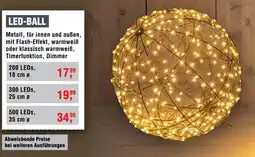 Handelshof Led-ball Angebot