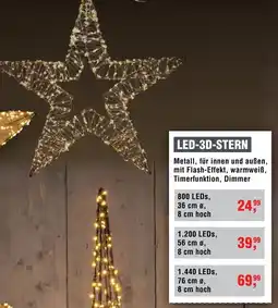 Handelshof Led-3d-stern Angebot
