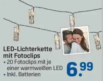 Rossmann LED Lichterkette mit Fotoclips Angebot