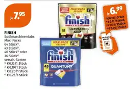 Müller FINISH Spülmaschinentabs Angebot