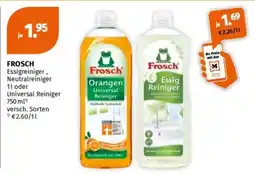 Müller Frosch Essigreiniger Angebot