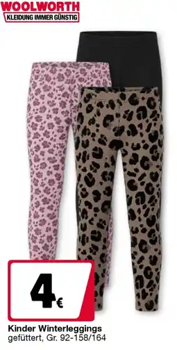 Woolworth Kinder Winterleggings Angebot