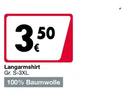 Woolworth Langarmshirt Angebot