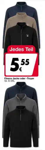 Woolworth Fleece Jacke oder -Troyer Angebot