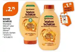 Müller GARNIER Wahre Schätze Honig Schätze Reparierendes Shampoo Angebot