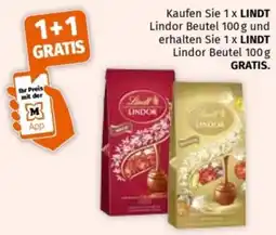 Müller LINDT Lindor Beutel Angebot