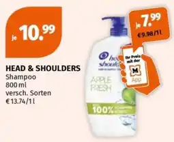Müller HEAD & SHOULDERS Shampoo Angebot