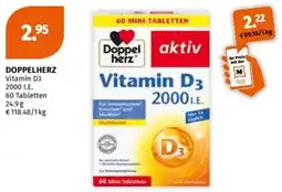 Müller Doppelherz Vitamin D3 Angebot