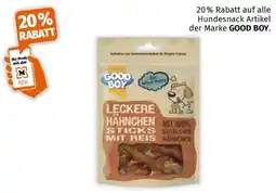 Müller GOOD BOY Leckere Hähnchen Sticks mit Reis Angebot