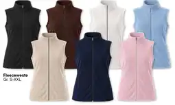 Woolworth Fleeceweste Angebot