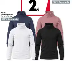 Woolworth Kinder Rollkragenshirt Angebot