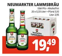 Hörl Getränke Neumarkter Lammsbräu Edel Pils + Alkoholfrei Angebot