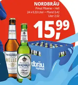 Hörl Getränke NORDBRÄU Privat Pilsener • Hell Angebot