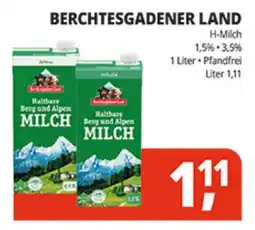 Hörl Getränke BERCHTESGADENER LAND H-Milch Angebot