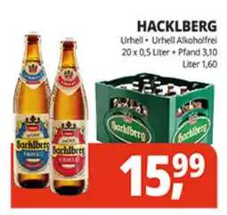 Hörl Getränke Hacklberg Urhell Angebot