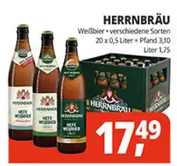 Hörl Getränke HERRNBRÄU Weißbier Angebot