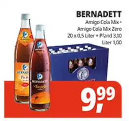 Hörl Getränke BERNADETT Amigo Cola Mix + Amigo Cola Mix Zero Angebot