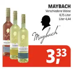 Hörl Getränke MAYBACH Verschiedene Weine Angebot