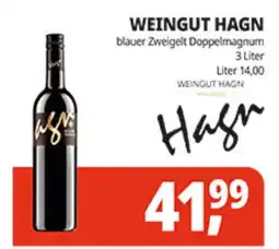 Hörl Getränke WEINGUT HAGN blauer Zweigelt Doppelmagnum Angebot