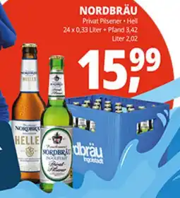 Hörl Getränke NORDBRÄU Privat Pilsener Hell Angebot
