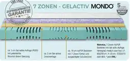 Opti Wohnwelt Mondo Matratze Angebot