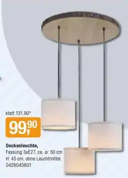 Opti Wohnwelt Deckenleuchte Angebot