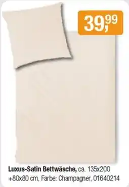 Opti Wohnwelt Luxus-Satin Bettwäsche Angebot
