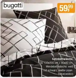Opti Wohnwelt bugatti Satinbettwäsche Angebot