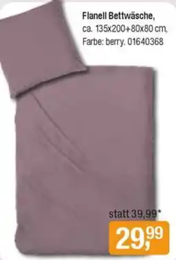 Opti Wohnwelt Flanell Bettwäsche Angebot