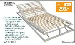 Opti Wohnwelt Classic Plus 28 KF Lattenrahmen Angebot