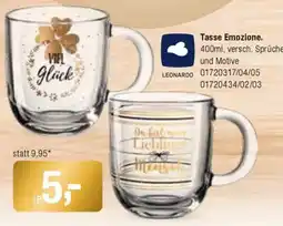 Opti Wohnwelt Tasse Emozione. LEONARDO Angebot