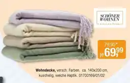 Opti Wohnwelt Schöner Wohnen Kollektion Wohndecke Angebot