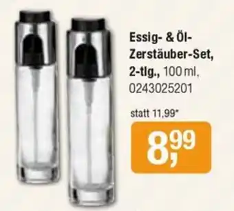 Essig- & Öl-Zerstäuber-Set