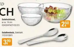 Opti Wohnwelt Salatschüssel, Edelstahl. Angebot