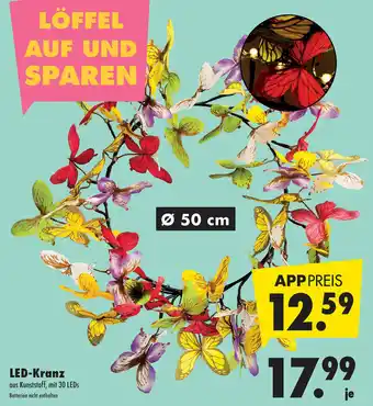 Mäc Geiz LED-Kranz Angebot