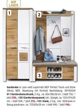 Opti Wohnwelt Garderobe Angebot