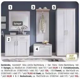 Opti Wohnwelt Garderobe Angebot